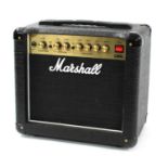 Marshall DSL1 CR guitar amplifier, boxed with pedal