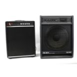 Laney Klipp K40B Lead/Bass guitar amplifier; together with an OHM GA125 bass guitar amplifier in