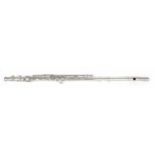 Fine silver flute by and stamped 'The Muramatsu Flute', Muramatsu Flute Mrg. Co, Tokorozawa,