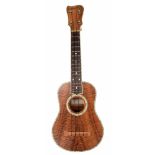 Maui Music by Peter Lieberman CK45 ukulele; Body: koa wood; Fretboard: rosewood; Frets: good;