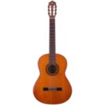 1970s Yamaha G-85A classical guitar; Back and sides: mahogany, scrapes and dings; Top: natural,