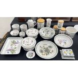 Portmeirion Pottery to include a selection of 'Botanic Garden' pattern and some by Susan Williams-