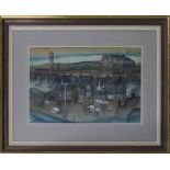 Ray Evans (1920-2008) - 'Southampton', signed and inscribed with the title also inscribed on the