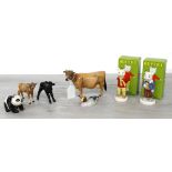 Beswick 'Champion Bull Newton Tinkle' figure, factory mark and title to the underside, 6" long;