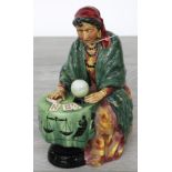 Royal Doulton - 'Fortune Teller' HN2159, with factory stamp and Rd. numbers to the underside, 7"