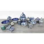 Selection of assorted decorative modern Chinese porcelain