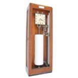 Gents of Leicester electric graph recorder, the 7" cream dial over a cylindrical recording drum,