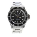 Rolex Oyster Perpetual Submariner stainless steel gentleman's wristwatch, reference no. 5513, serial