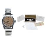 Omega Seamaster mid-size automatic stainless steel gentleman's wristwatch, reference no. 2828,
