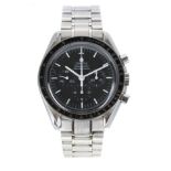 Omega Speedmaster Professional chronograph 'Moonwatch' stainless steel gentleman's wristwatch,