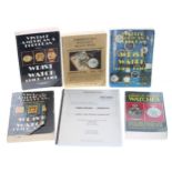 Five assorted American & European watch price guides; also a a Military guide
