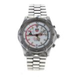 Tag Heuer 2000 Series Searacer Chronograph gentleman's stainless steel wristwatch, reference no.