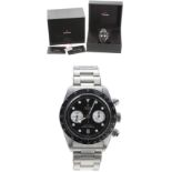 Tudor Black Bay Chrono automatic stainless steel gentleman's wristwatch, reference no. 79360N,