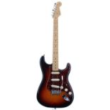 2012 Fender American Standard Stratocaster electric guitar, made in USA, ser. no. US12xxxxx3;