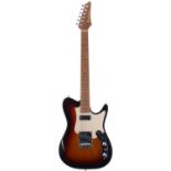 2021 Ibanez AZS2209H-TFB Prestige electric guitar, made in Japan, ser. no. F2xxxxx1; Body: tri-