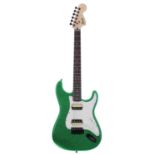 2016 Squier by Fender FSR Affinity Series Stratocaster HH electric guitar, crafted in Indonesia;