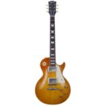 2016 Gibson Custom Shop Mark Knopfler 1958 Les Paul VOS limited edition of 150 electric guitar, made