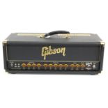 Gibson Super Goldtone GA30 RVH 30 watt guitar amplifier head, made in England by Trace Elliot,
