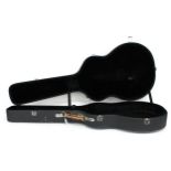 Thinline electric guitar hard case, with 16" lower bout