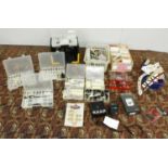 Good selection of guitar spares to include a boxed Gotoh bridge block, various screws, tuners,