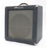 1960s Ampeg M-15 guitar amplifier, made in USA, ser. no. 006111, fitted with a later Jensen 15"