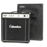 Columbus 50 guitar amplifier, fitted with a Celestion G12-65 12" speaker; together with a 1968