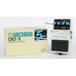 Boss DD-3 Digital Delay guitar pedal, boxed