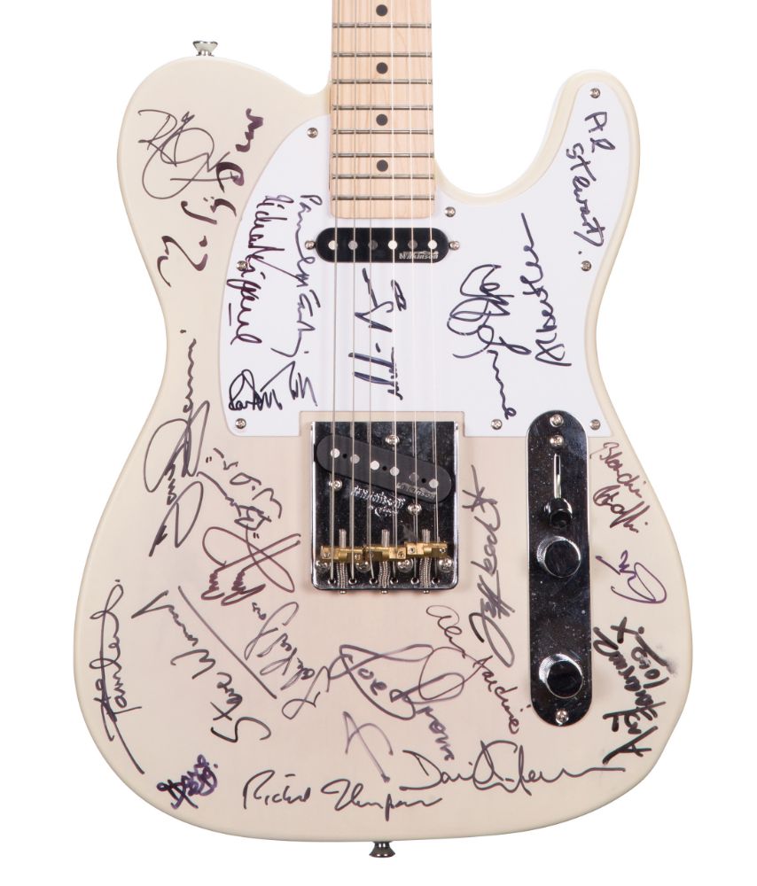 The Guitar Auction - Day Two - Artist Associated Guitars, Memorabilia, Amplification, Effects & Spares