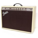 Fender Super-Sonic 22 guitar amplifier, made in USA, ser. no. CR-36289, with dust cover and foot