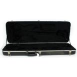 Oblong electric guitar hard case