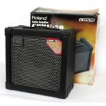 Roland Cube 30 guitar amplifier, boxed