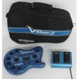 Behringer V-Amp 2 virtual amplification for guitar, with pedal, PSU and gig bag