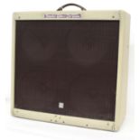 1990s Fender Blues DeVille guitar amplifier in need of repair (low output, distorted and tubes
