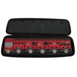 Mooer Red Truck multi-effects guitar pedal, with original case