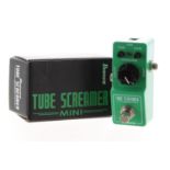 Boon Gould (Level 42) - Ibanez Tube Screamer Mini guitar pedal, boxed