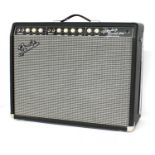 Fender Custom Vibrolux Reverb-Amp guitar amplifier, made in USA, ser. no. AB027354, with dust