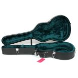 Classical guitar hard case with 14" lower bout