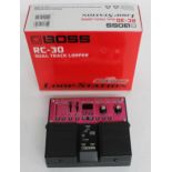Boss RC-30 Dual Track Looper guitar pedal, boxed