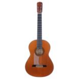 1974 José Ramirez Clase 1A Flamenco guitar, made in Madrid, Spain; Back and sides: cypress; Top: