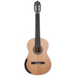 Zachary Taylor Torres Model classical guitar; Back and sides: acacia; Top: spruce; Fretboard: ebony;