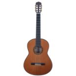 Good classical guitar; Back and sides: Indian rosewood; Top: cedar; Neck: mahogany;