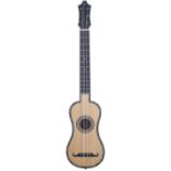Zachary Taylor Chitarrino Renaissance guitar; Back and sides: acacia; Top: spruce; Fretboard: ebony;