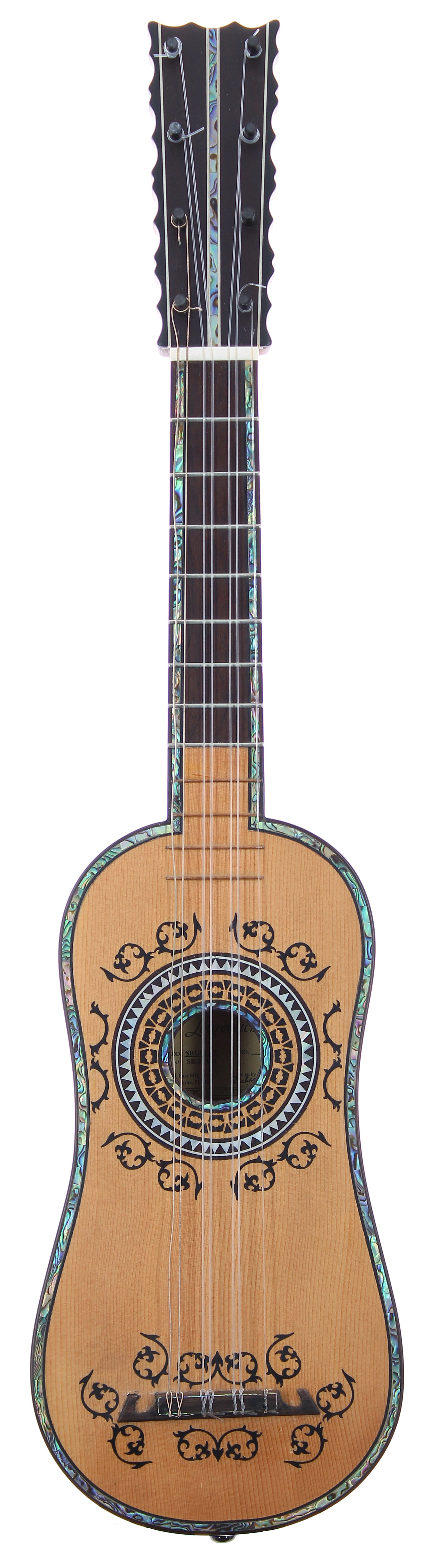 Zachary Taylor Lourebach Model SRGFEZT Chitarrino Renaissance guitar; Back and sides: acacia and