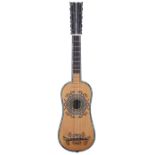 Zachary Taylor Lourebach Model SRGFEZT Chitarrino Renaissance guitar; Back and sides: acacia and