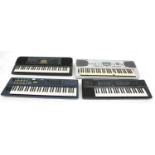 Yamaha AN1x control synthesizer keyboard; together with a Casio CTK-611 keyboard, a Casio CT-390