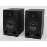 Pair of Adam A7X active studio monitor speakers
