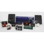 Selection of various Midi Sync boxes to include a Peavey PC1600X midi command station, two Yamaha