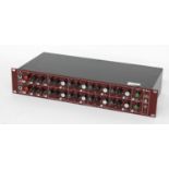 TL Audio Crimson 3013 stereo preamplifier parametric equalizer rack unit, made in England, ser.