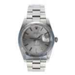 Rolex Oysterdate Precision stainless steel gentleman's wristwatch, reference. 6694,