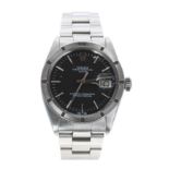 Rolex Oyster Perpetual Date stainless steel gentleman's wristwatch, reference no. 1501, serial